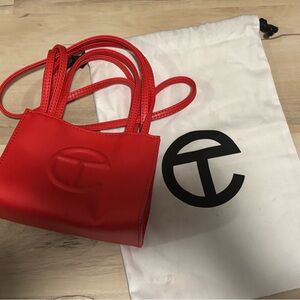 Telfar Red Mini Bag